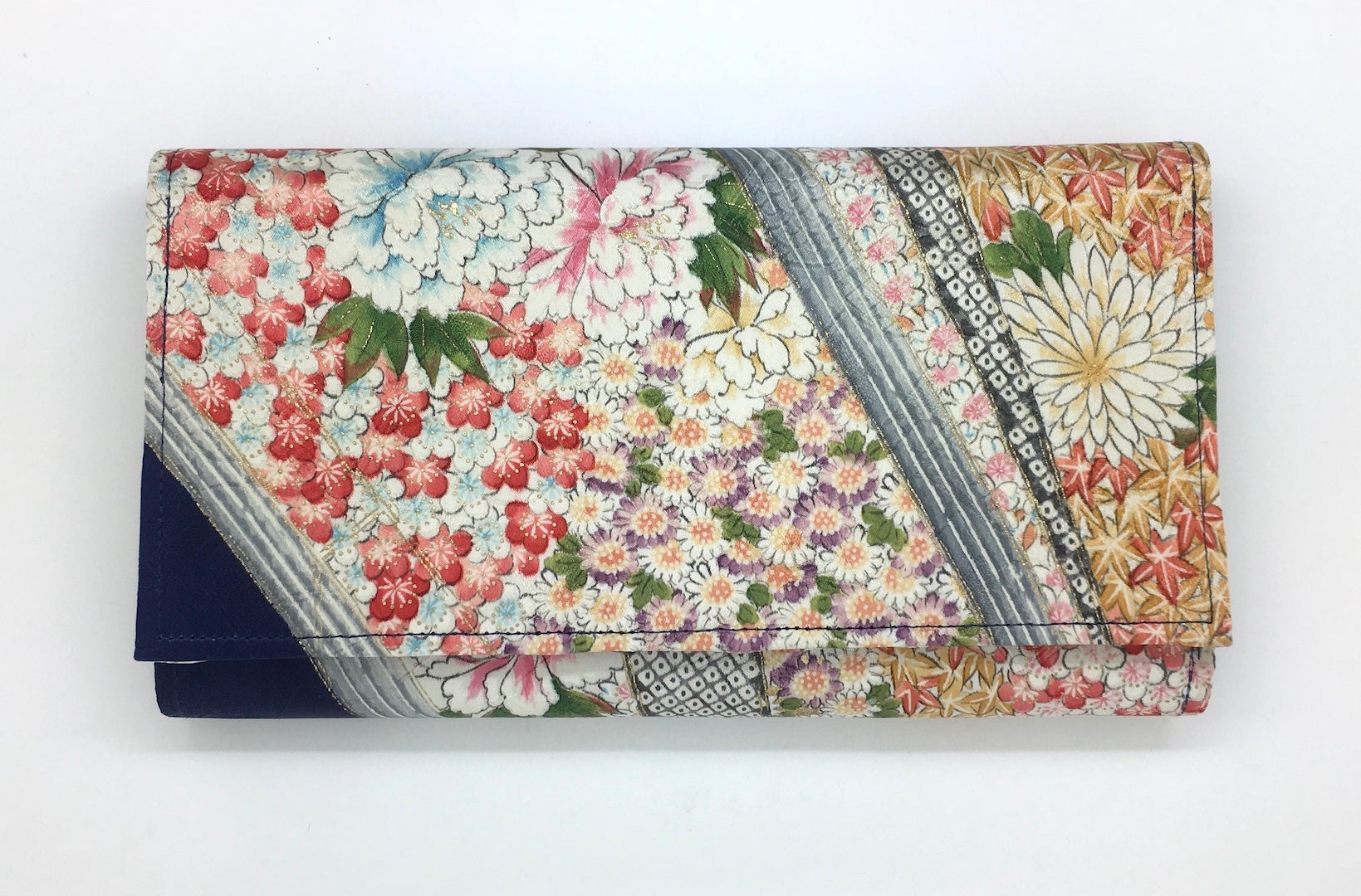 Ginkou Kimono Purse 4428C