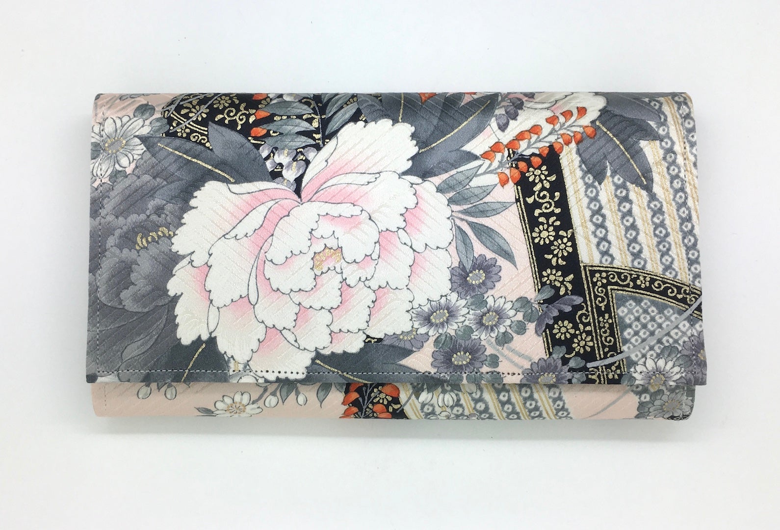 Ginkou Kimono Purse 4436C