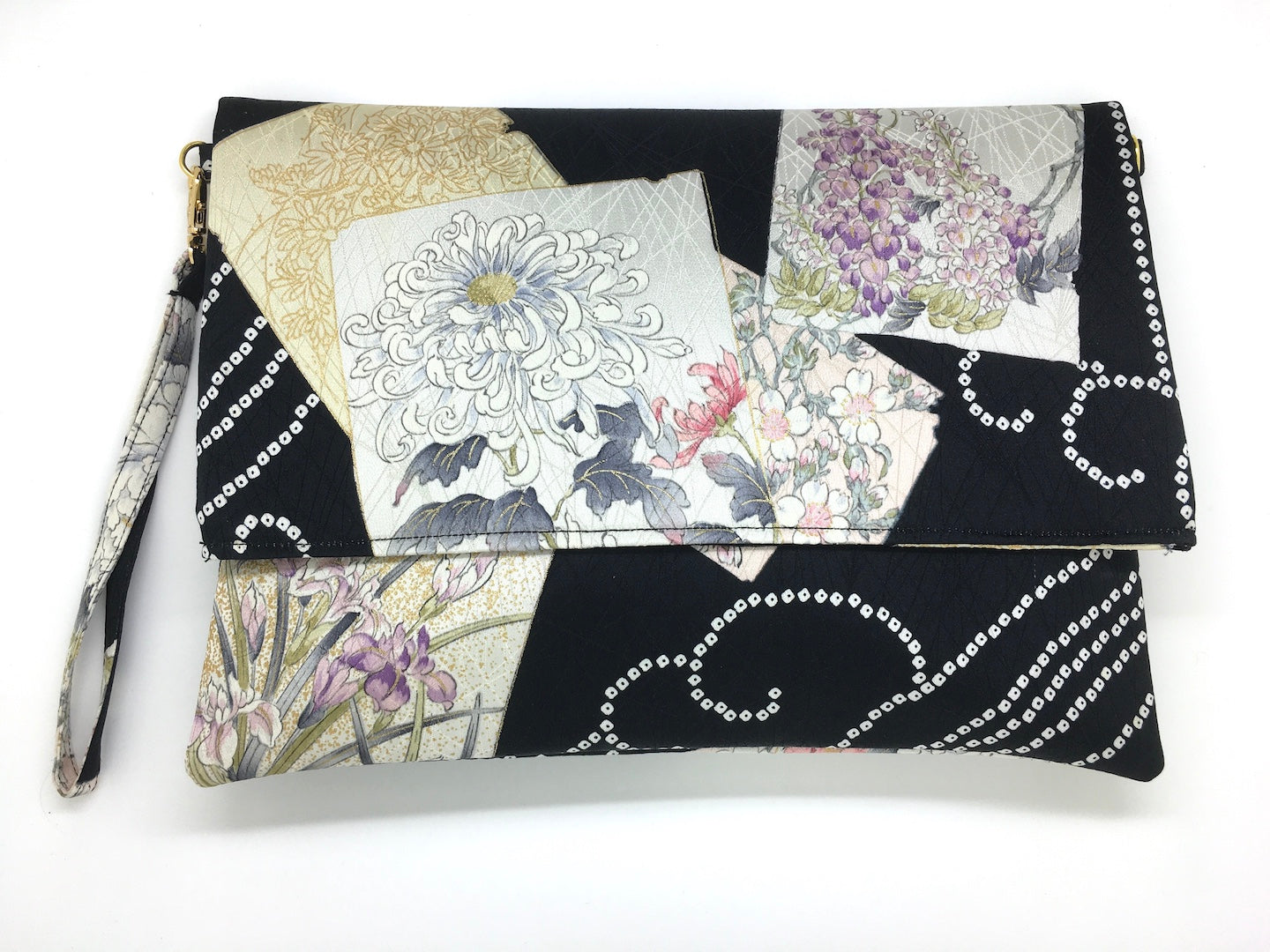 Ookii Kuukou Large Folding Wristlet Clutch 4541E