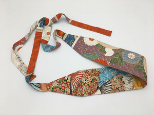 Reversible Wide Kimono Belt Kasumi 5784 & 5781