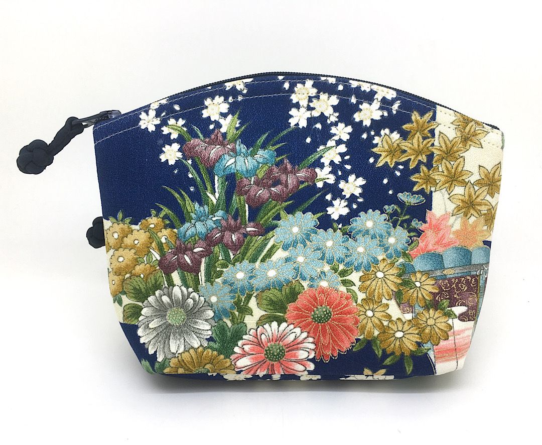 Hashi Kimono Make up Pouch 5805W