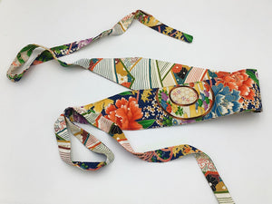 Reversible Wide Kimono Belt Matsu 5791 & 5901
