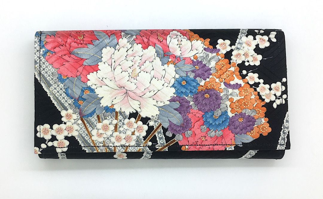 Ginkou Kimono Purse 5263O