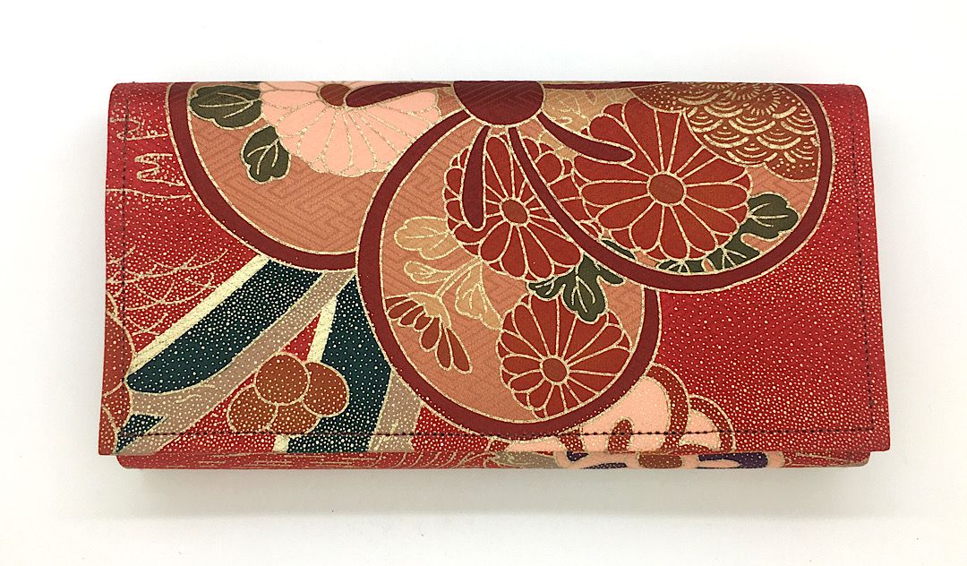 Ginkou Kimono Purse 5773E