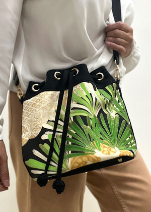 Kimono Drawstring Crossbody 5551A