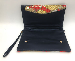 Ookii Kuukou Large Folding Wristlet Clutch 5802E