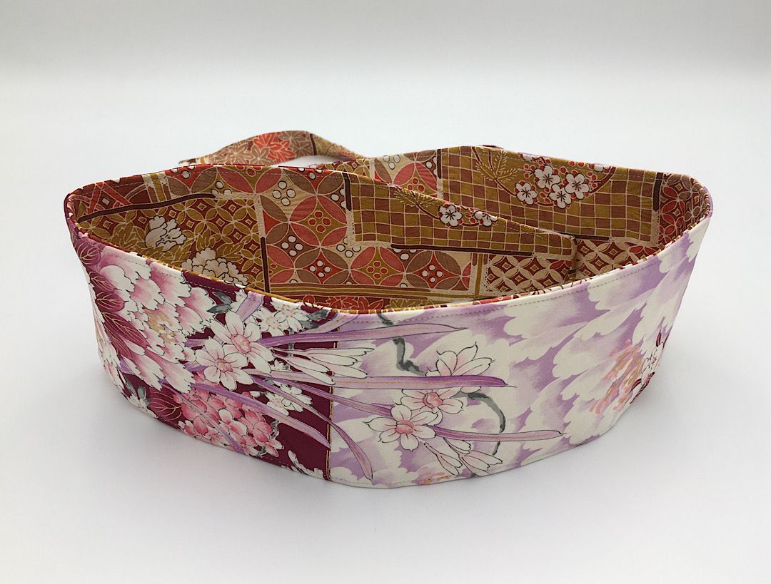 Reversible Wide Kimono Belt Shippou 5861 & 5900