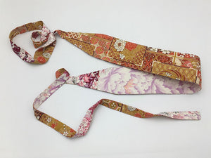 Reversible Wide Kimono Belt Shippou 5861 & 5900