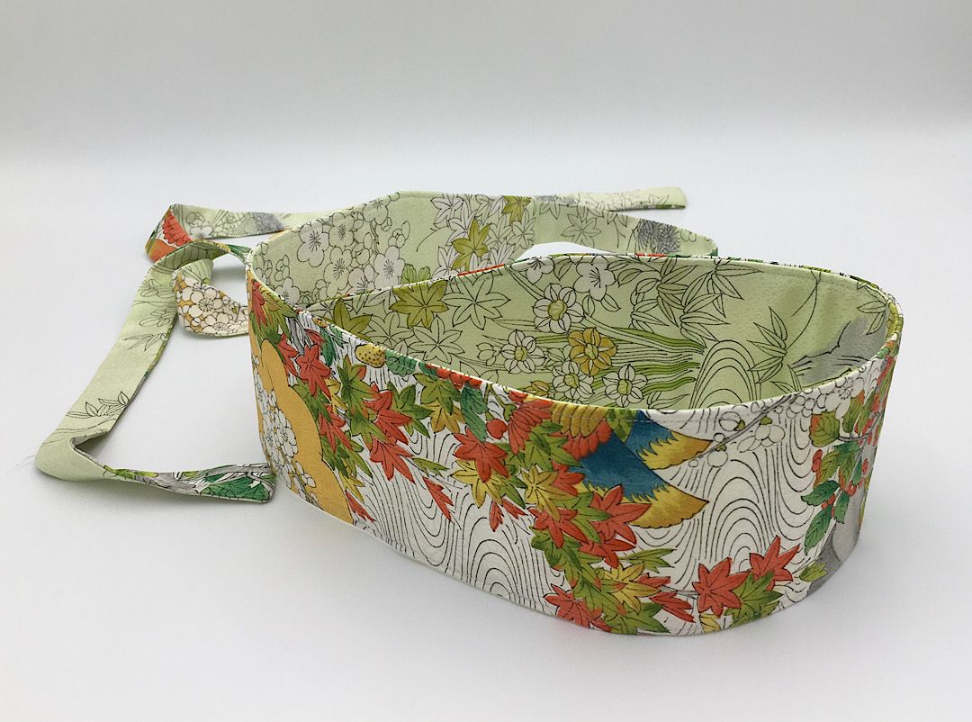 Reversible Wide Kimono Belt Mizu 5790 & 5895