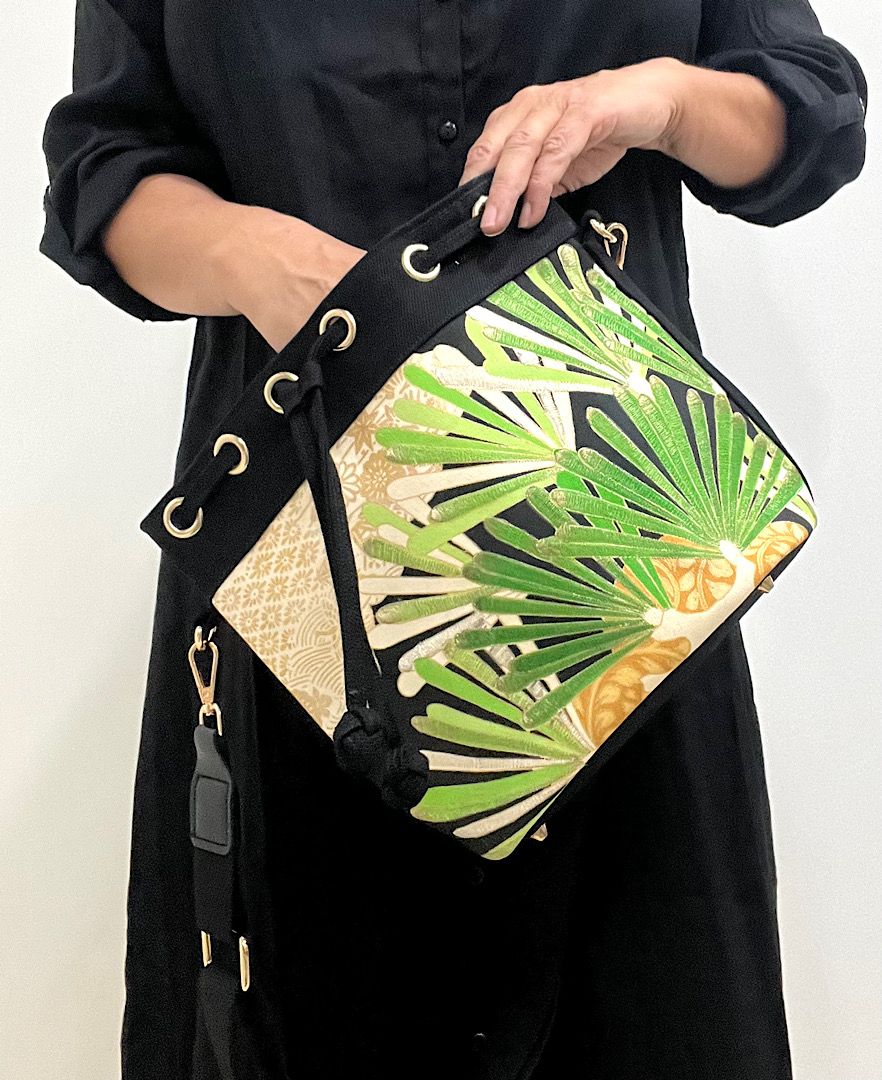 Kimono Drawstring Crossbody 5551A