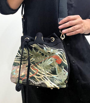 Kimono Drawstring Crossbody 5553A