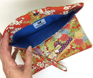 Kuukou Folding Wristlet Clutch 5468O