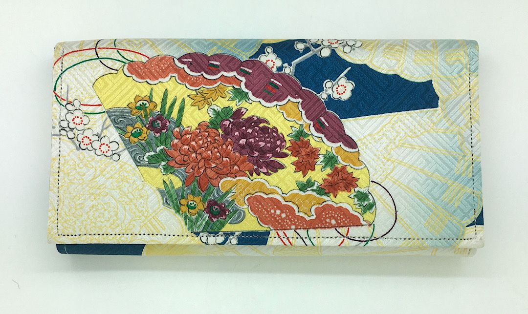 Ginkou Kimono Purse 5767N