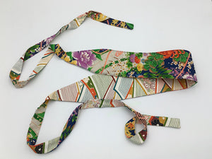 Reversible Wide Kimono Belt Matsu 5791 & 5901