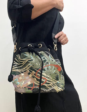 Kimono Drawstring Crossbody 5553A