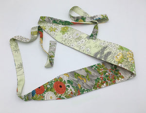 Reversible Wide Kimono Belt Mizu 5790 & 5895