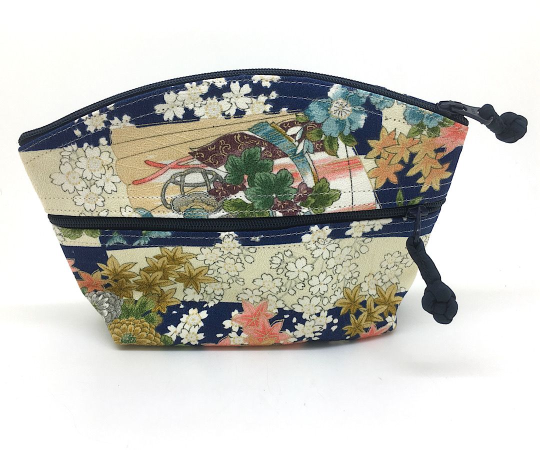 Hashi Kimono Make up Pouch 5805W