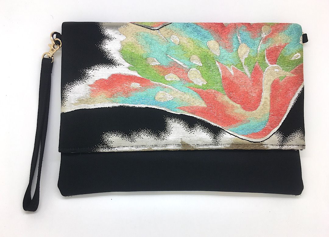 Ookii Kuukou Large Folding Wristlet Clutch 5718C