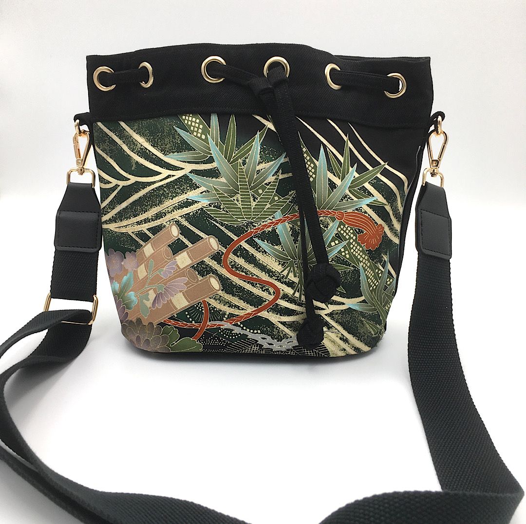 Kimono Drawstring Crossbody 5553A