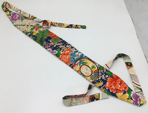 Reversible Wide Kimono Belt Matsu 5791 & 5901