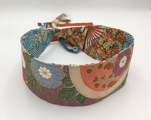 Reversible Wide Kimono Belt Kasumi 5784 & 5781