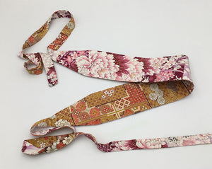 Reversible Wide Kimono Belt Shippou 5861 & 5900